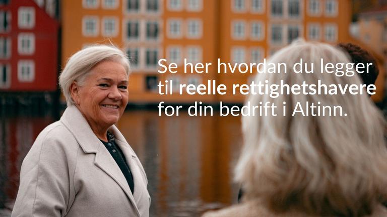 Slik legger du til reelle rettighetshavere