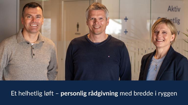 Et helhetlig løft – personlig rådgivning med bredde i ryggen