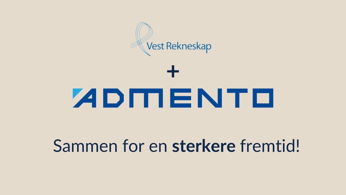 Admento veks i Vestland - kjøper Vest Rekneskap AS