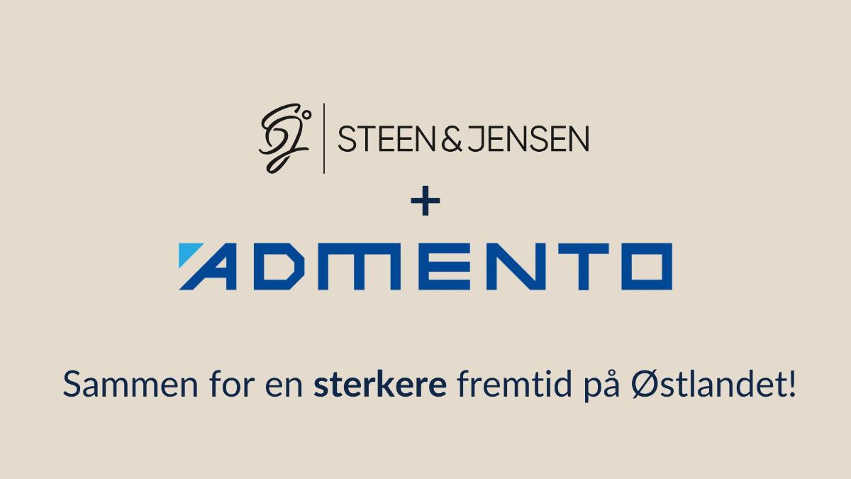Admento vokser på Østlandet - kjøper Steen & Jensen AS