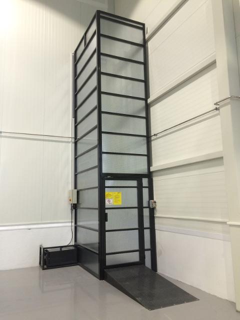 Vareheis, vareløfter innvendig