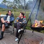 Det er satt av god tid til prat &aring; hygge rundt b&aring;let p&aring; v&aring;re turer.