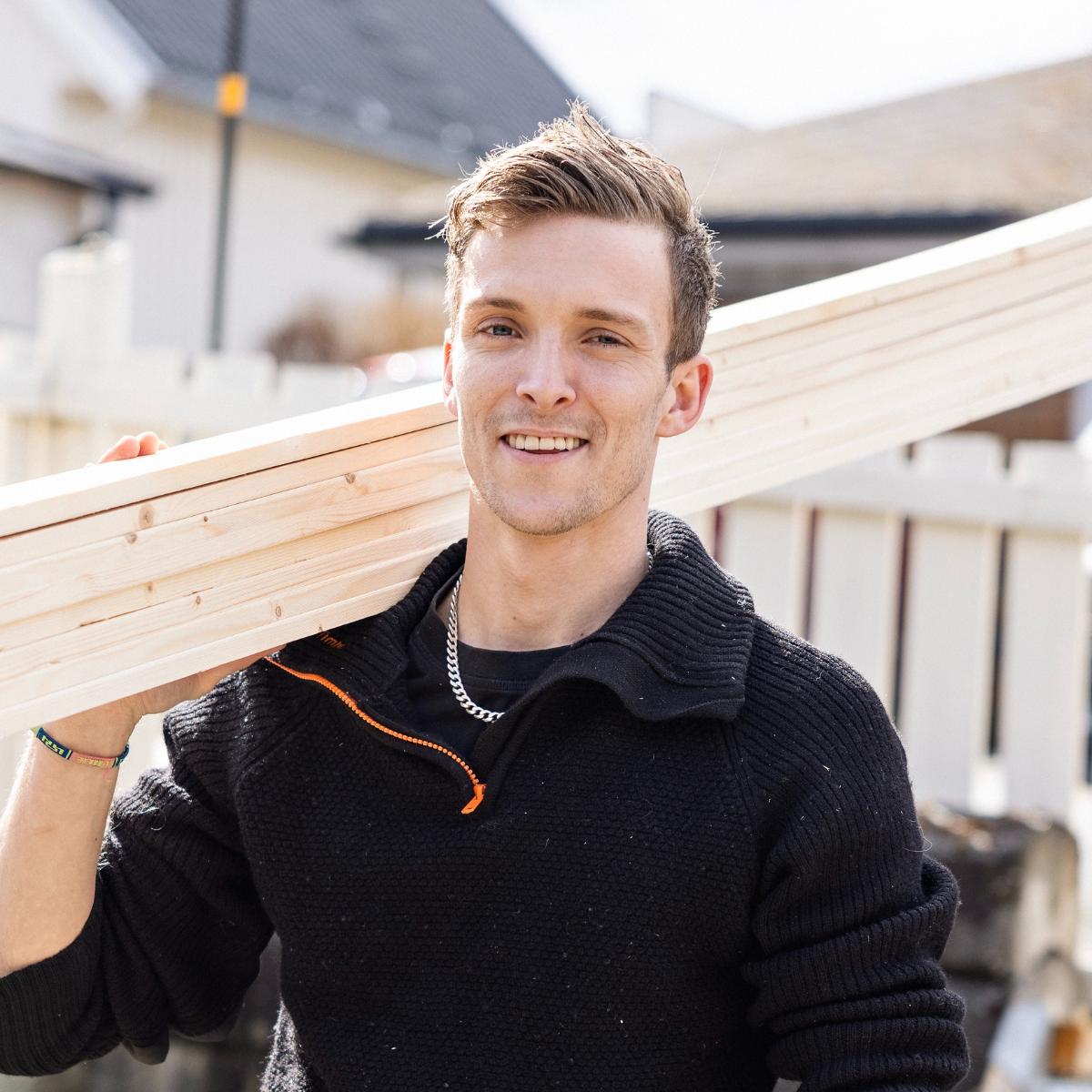 Sindre Ingvar Rusten Tømrer Faaness Entreprenør AS Snekker
