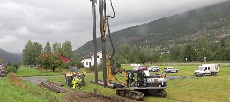Otta og Nesbyen - Prøvespunting for flomvern