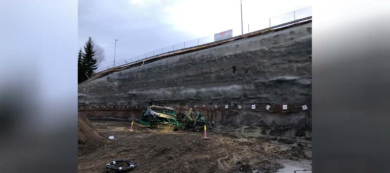 Melhus – Parkeringshus ved Melhushallen