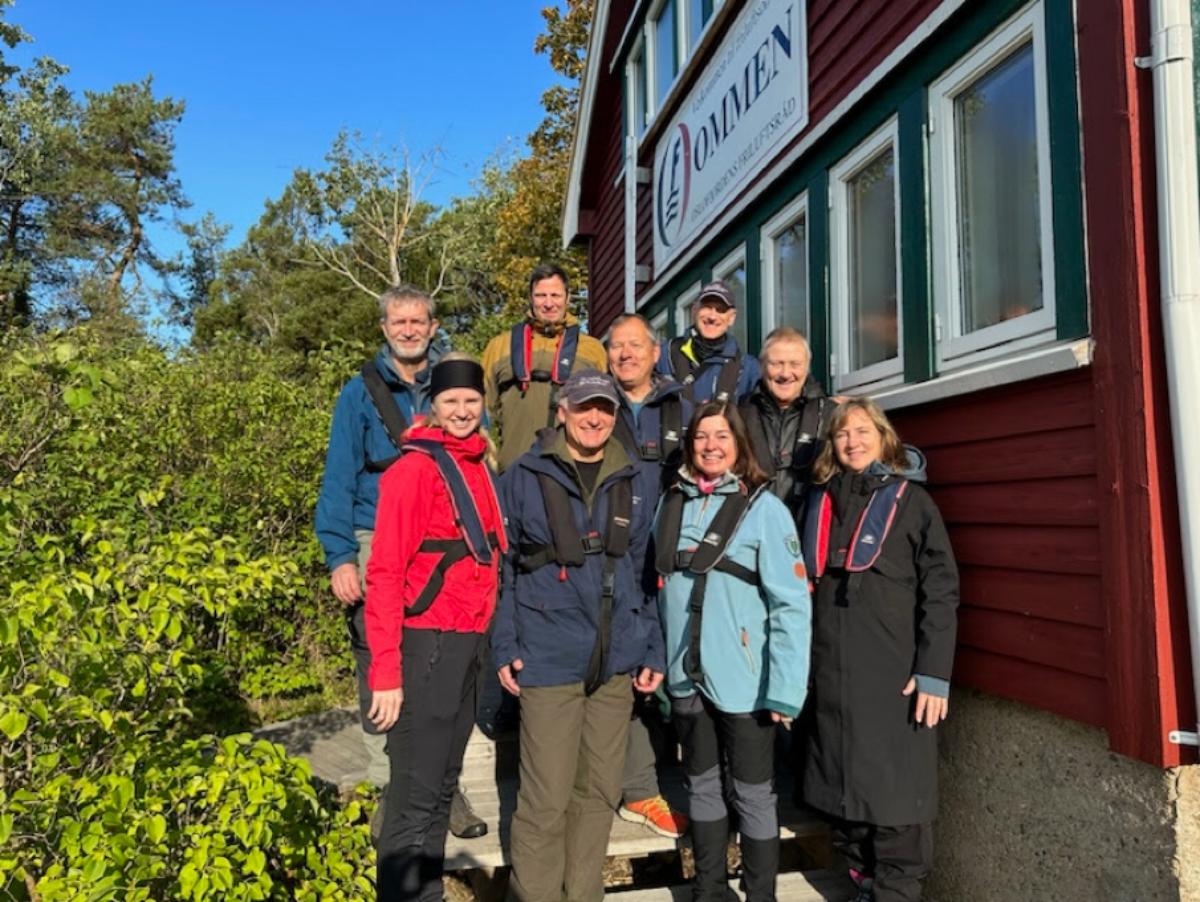 Styret sammen med ny daglig leder Paul Waaler og vikarierende daglig leder Ingrid Wigestrand i FL og ledelsen i OF. Ikke tilstede Hedda Foss Five.