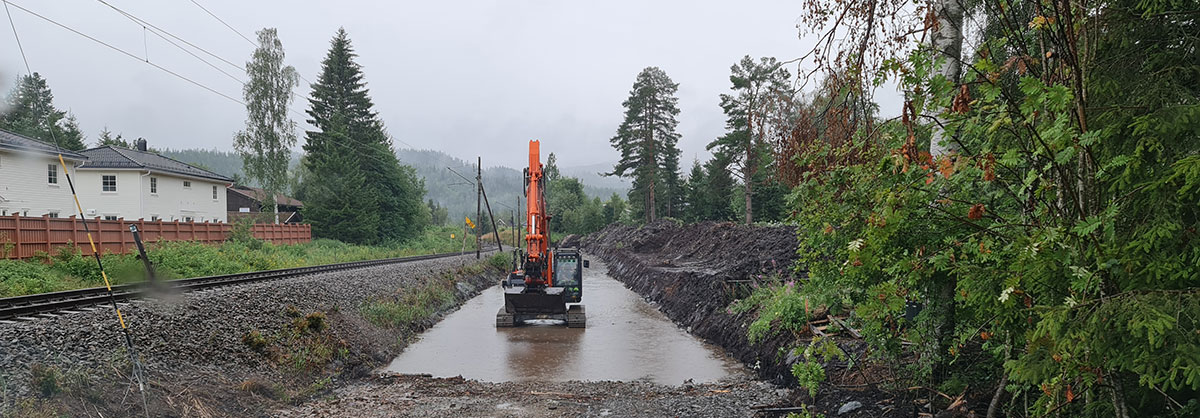 Drenering av uteområder