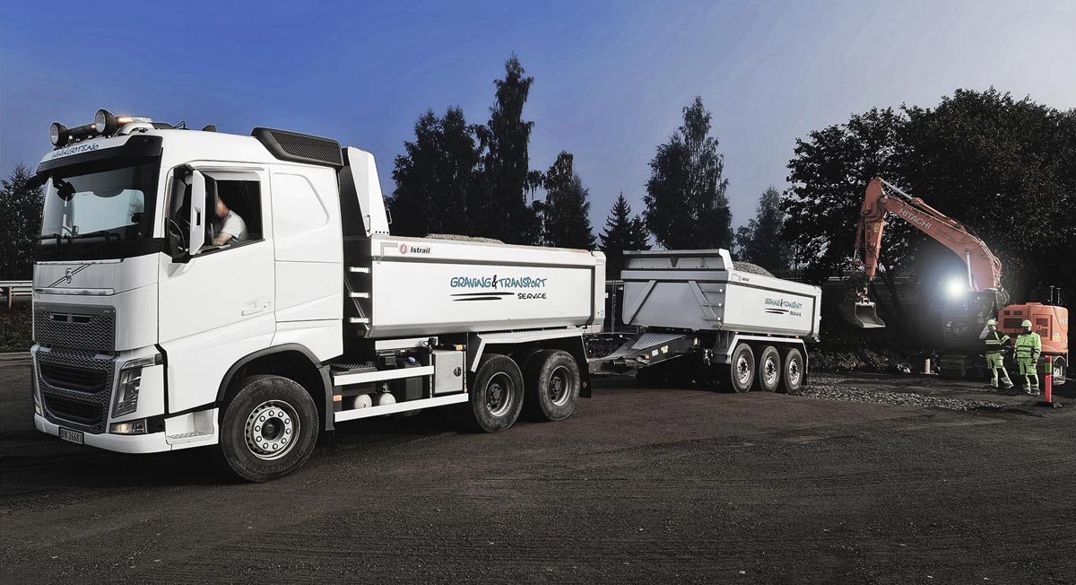 Graving og Transportservice driver massetransport også til andre aktører