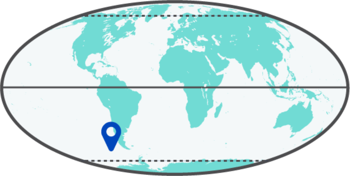Map Chile