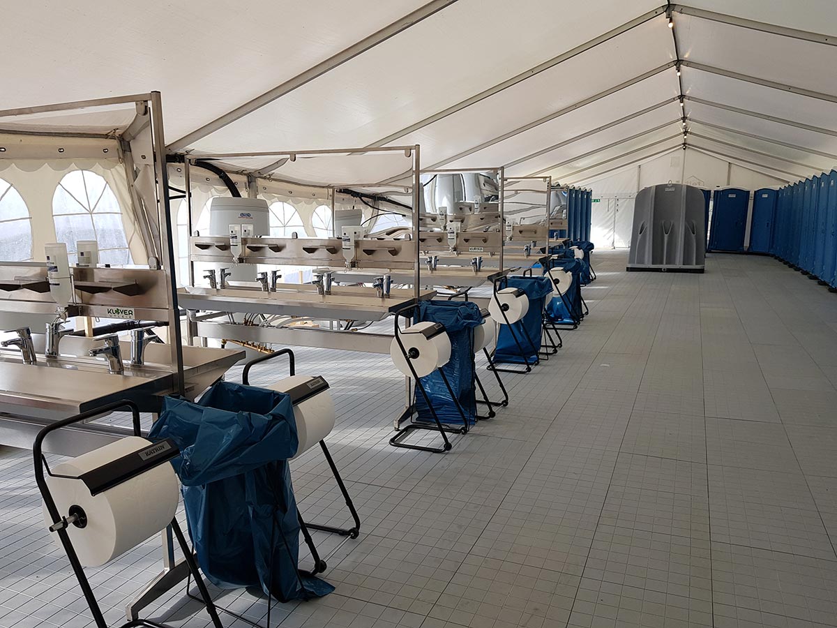 Lei telt til sanitærprodukter