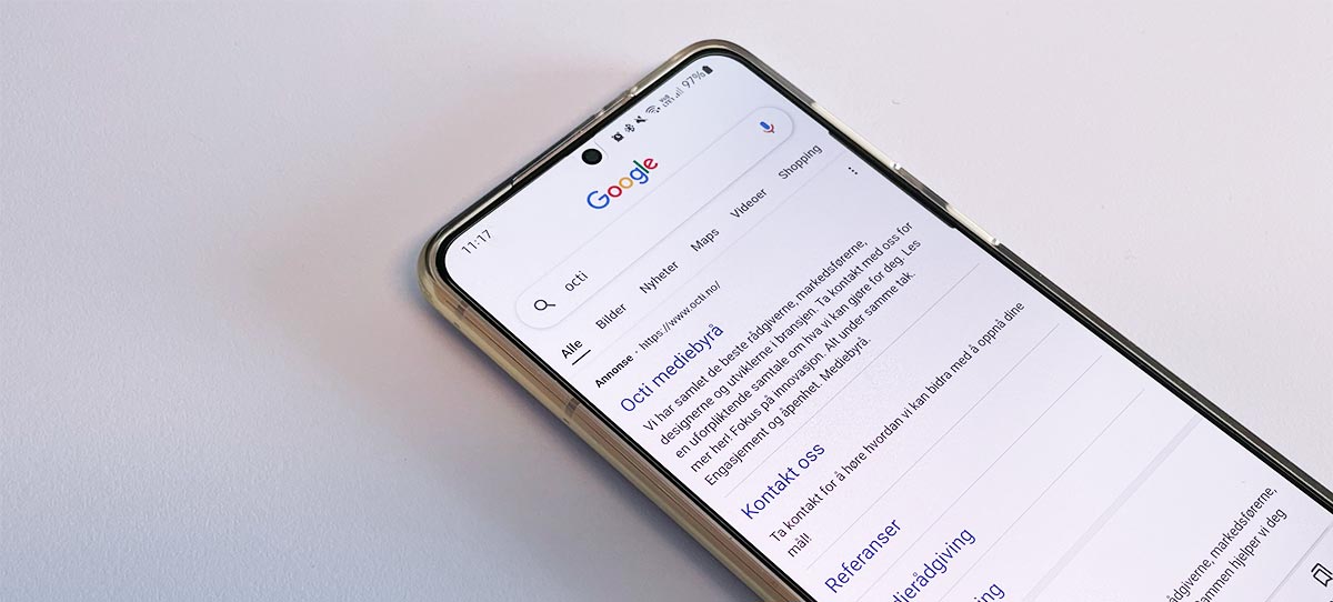 Google søk Octi