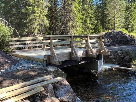 Trebru for landbruksvei