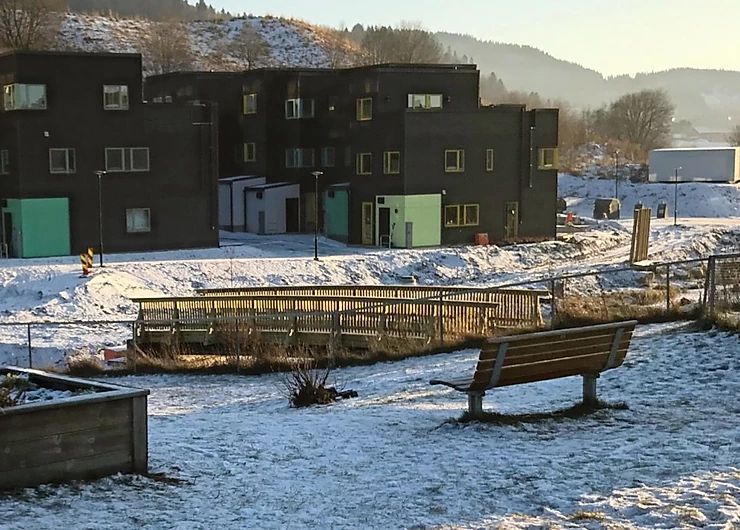 gangbru og sykkelbru utleira