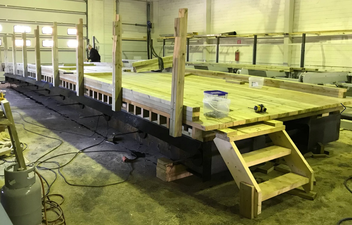 gangbru og sykkelbru utleira