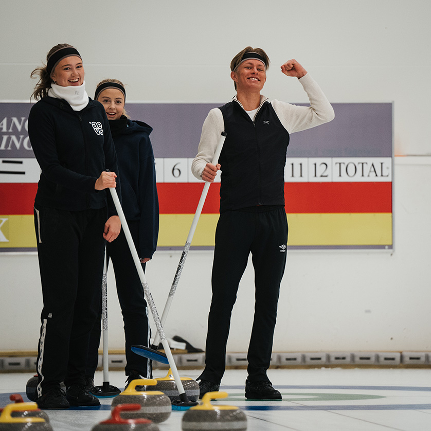 Kick-off i Leangen curlinghall