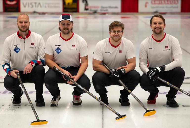 Bilde av Gaute, Bendik, Martin og Magnus