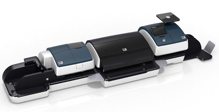 Postbase frankeringsmaskin sort