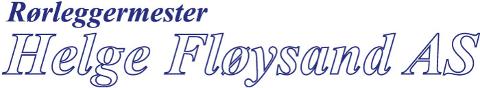 Rørleggermester Helge Fløysand AS Logo