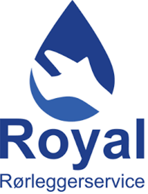 Royal rørlegger service AS Logo