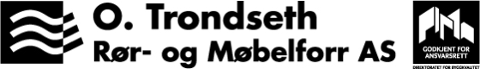 O. Trondseth Rørleggerforretning AS Logo