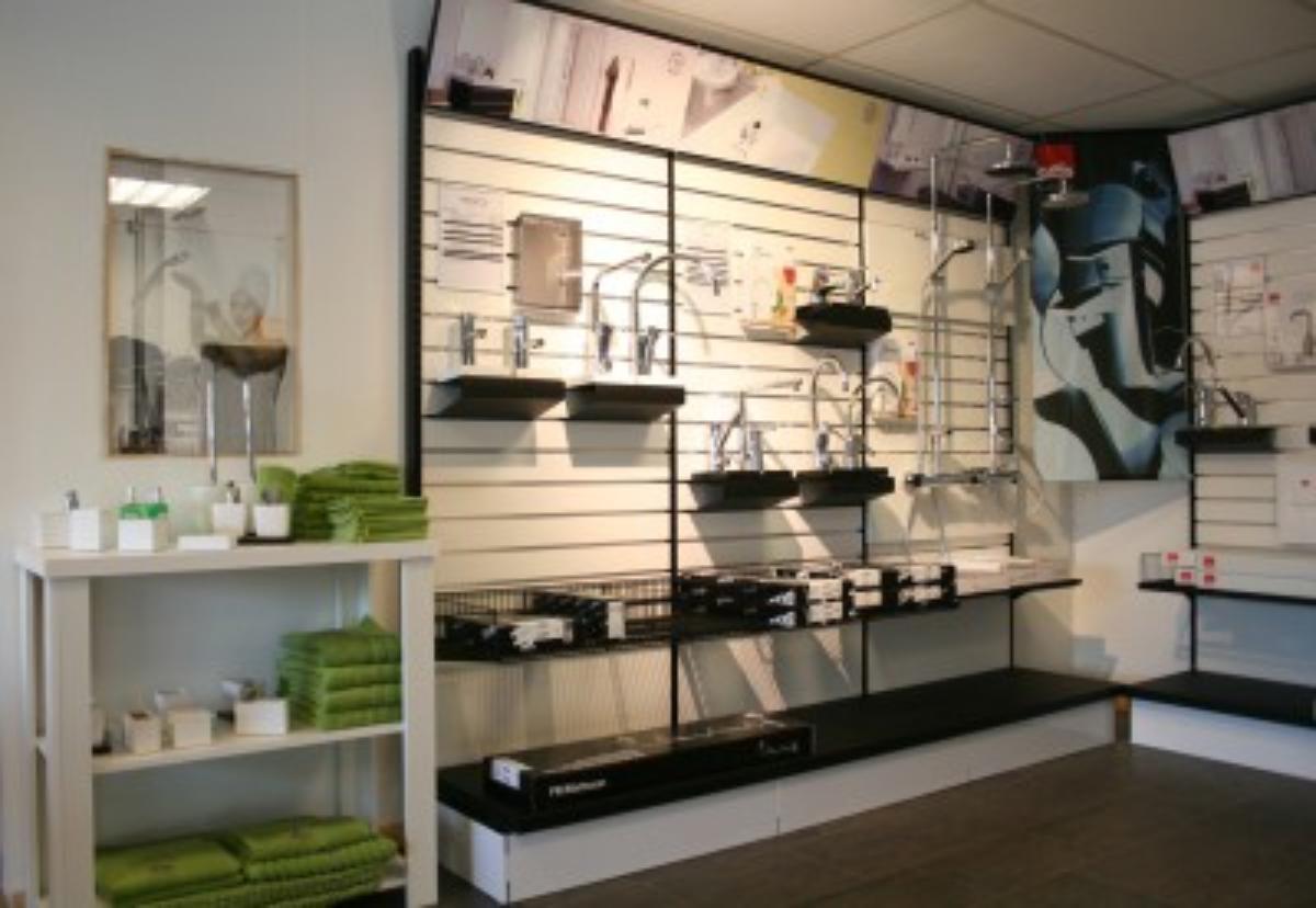 Bilde fra utstilling hos Ski rørleggerbedrift