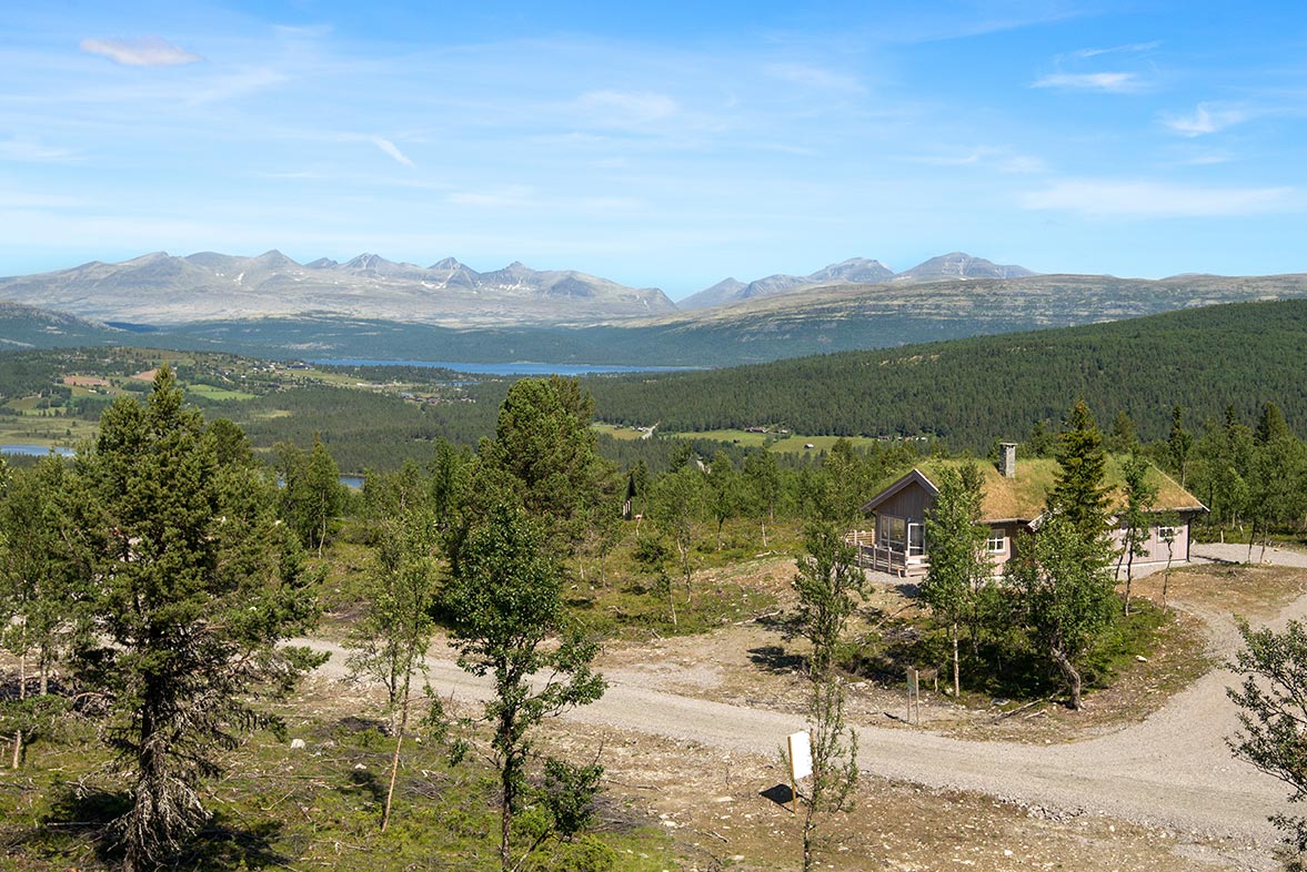 Utsikt over fjell