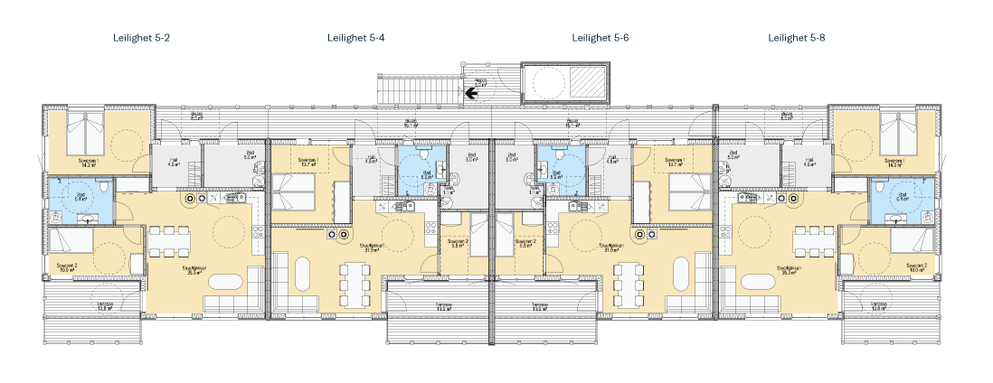 slettmoen plantegning 2.etg