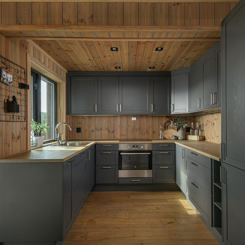 Tinde Hellerudsletta Visningshytte Kjøkken