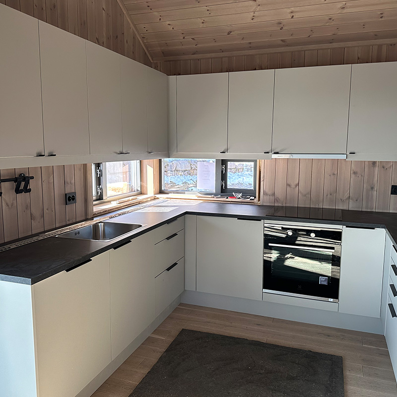 kjøkken til hytte