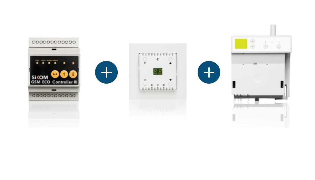 komponenter til Ring hytta varm