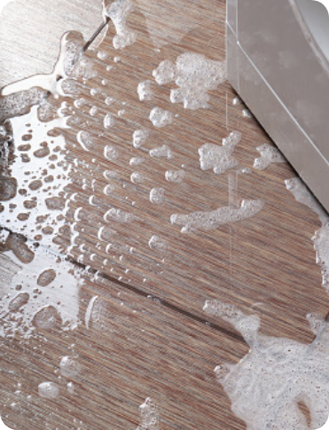 Polygon rykker raskt ut når vannet gjør skade