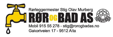 Rør og Bad AS Logo